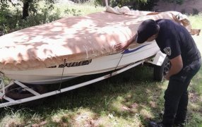 Oberá: Le robaron la lancha y la Policía de Misiones la recuperó tras un operativo