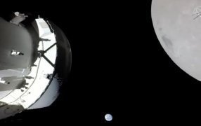 La nave espacial Orion alcanza su punto más cercano a la Luna como parte de la misión Artemis I