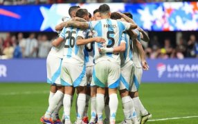 Estados Unidos: La Selección Argentina le ganó 2 a 0 a Canadá en el debut de la Copa América