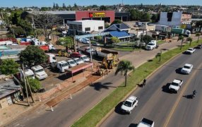 Travesía Urbana de Posadas: Obras activas en distintos frentes