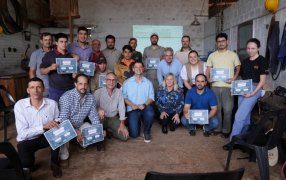 Apóstoles: Finalizó el curso de afilado para operarios de la industria agroforestal