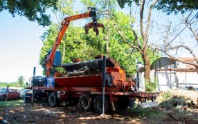 Misiones: El Gobierno Provincial puso en marcha el plan de compactación de vehículos en desuso