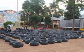 Gendarmería Nacional secuestró 860 neumáticos de origen extranjero, que carecían del aval aduanero correspondiente