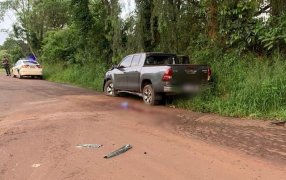Un hombre de 31 años falleció en un despite vehícular ocurrido en la ciudad de Oberá