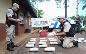 Prefectura Naval Argentina secuestró más de 33 kilos de marihuana: Hay un detenido