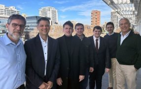 Adolfo Safrán: "En reunión con la Empresa Arauco abordamos distintos proyectos para fortalecer y optimizar las inversiones en la provincia"