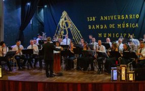 Posadas: Con un gran concierto, la Banda de Música Municipal festejó sus 138 años