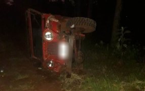 Misiones: Dos fallecidos en un siniestro vial en Alba Posse
