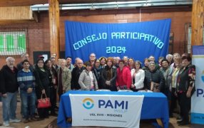 PAMI Misiones realizó una jornada de trabajo con centros de jubilados y pensionados en la localidad de Puerto Piray