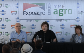 El Presidente Javier Milei en Expoagro: “Queremos eliminar el cepo y las retenciones para siempre”