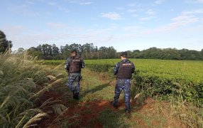 La Policía de Misiones refuerza la seguridad en las zonas rurales con un despliegue de efectivos, enfocados en la protección de cultivos y la conservación de la selva nativa
