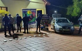 El Grupo Operativo Conjunto de Lucha contra el Narcotráfico del NEA secuestró más de 10 kilos de cocaína en un operativo conjunto en Misiones