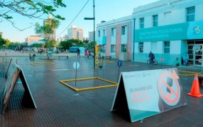 En vacaciones de invierno, la Escuela Vial de la Dirección Provincial de Vialidad te espera en la Espacio Multicultural en la Costanera de ciudad de Posadas: Invitan a llevar bicis, triciclos o monopatines para usar en la pista
