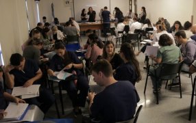 El Hospital Dr. Ramón Madariaga en la ciudad de Posadas realizó la lectura de carpetas para postulantes a residencias médicas y no médicas en Misiones