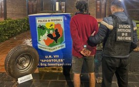 Apóstoles: Atraparon a un “robaruedas” y recuperaron lo sustraído