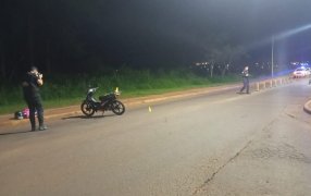 Posadas: Una joven resultó herida tras un siniestro entre motocicletas en la zona oeste de la ciudad