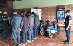 Desbarataron una banda de roba-motocicletas en el Municipio de Puerto Libertad, hubo tres detenidos y un menor demorado
