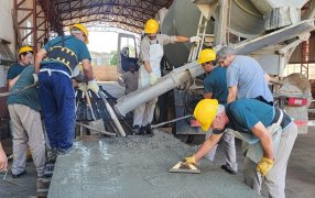 Misiones: La Dirección Provincial de Vialidad reactivó su fábrica de premoldeados