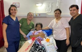 Cloe es la primera bebé del año 2026 en la provincia de Misiones