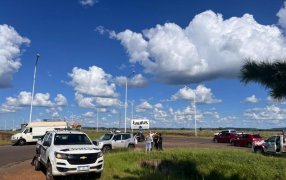 Dos menores resultaron lesionadas tras un siniestro vial sobre la Ruta Nacional Nº 12, donde colisionaron dos automóviles que circulaban en el mismo sentido