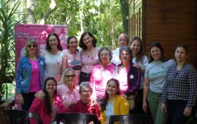 Apóstoles: La Reserva TupaMbaé del Parque Centenario fue centro de una Charla de Prevención y Concientización del Cáncer de Mama