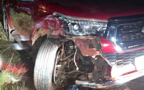 Colisión en la Ruta Provincial N° 5 dejó un lesionado leve en el Municipio de Panambí
