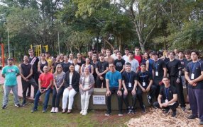 Apóstoles: Quedó inaugurado el Parque de Calistenia con una gran participación de competidores