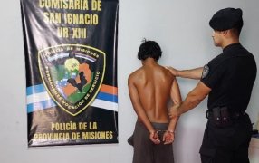 Arrestaron a un  joven de 19 años que habría provocado un principio de incendio de pastizales en el Municipio misionero de San Ignacio