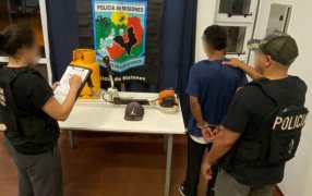 Arrestaron a un sujeto con frondoso prontuario y esclarecieron dos robos en Apóstoles