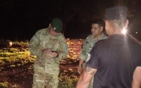 Misiones: Operativo de seguridad por el hallazgo de una munición de tipo militar en la localidad de San José