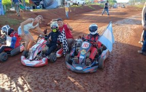 Campeonato Misionero de Karting sobre Circuito Terrado: Benicio y Ambar Tomasino sumaron podios claves para el Campeonato en la localidad de Puerto Rico