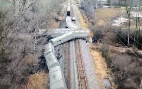 Otro tren con materiales tóxicos descarriló en Estados Unidos