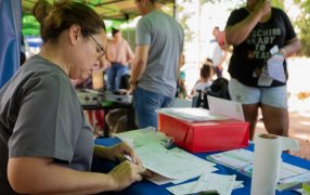 Operativo Integral de Salud en la Chacra 93 de la ciudad de Posadas