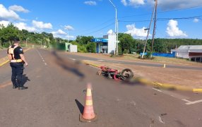 Misiones: Falleció un motociclista de 23 años tras un siniestro vial sobre la Ruta Provincial Costera N° 2
