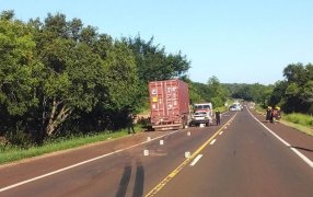 Misiones: Falleció un automovilista en un siniestro vial en la Ruta Nacional N° 14