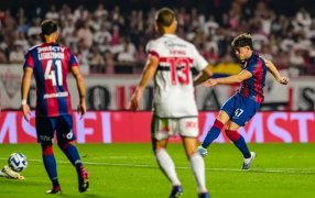 Copa Sudamericana: San Lorenzo de Almagro no logró aguantar la diferencia y cayó eliminado ante San Pablo en el Estadio Morumbí