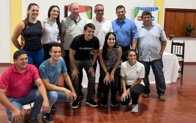 En su visita a Apóstoles, el Candidato a Vice Gobernador Lucas Romero Spinelli, mantuvo un encuentro con integrantes del Sublema “Por Un Futuro Mejor”