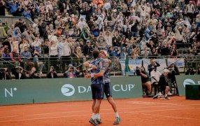 Tenis: Molteni y González sellaron el 3-0 en la serie de Copa Davis de Argentina frente a Lituania
