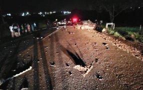 Misiones: Tres personas murieron en un grave siniestro vial sobre a Ruta Provincial N° 13 en la localidad de San Vicente