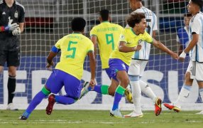 Sudamericano Sub 20: Argentina perdió 3 a 1 con Brasil, la Albiceleste acumula dos derrotas consecutiva