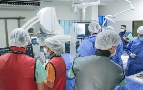 Por primera vez colocaron un dispositivo de MitraClip, en un paciente con insuficiencia mitral severa