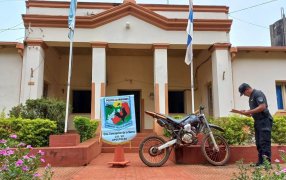 Concepción de la Sierra: Durante un allanamiento por un hurto de ganado menor, se halló una motocicleta con pedido de secuestro