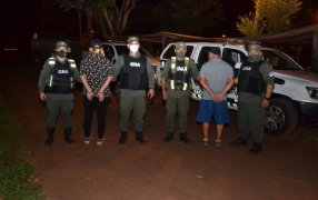 Corrientes: Gendarmes lograron la detención de una pareja, que pretendían trasladar un menor de edad, hacia la frontera con intenciones de cruzarlo al Brasil