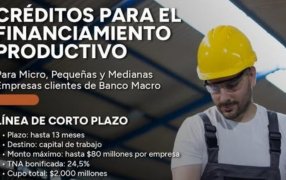 Misiones: El Gobierno Provincial anunció la prórroga de las líneas de créditos productivos del Banco Macro