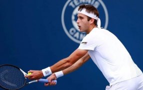 Tenis: El platense Tomás Etcheverry no pudo en el debut y quedó eliminado en el Masters 1000 de Montreal