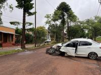 Una mujer resultó lesiona