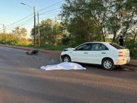 Posadas: Un motociclista 