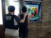 Era buscado por la Policí