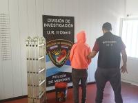 Oberá: Detuvieron a un in