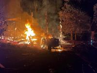 Incendio en un galpón fue